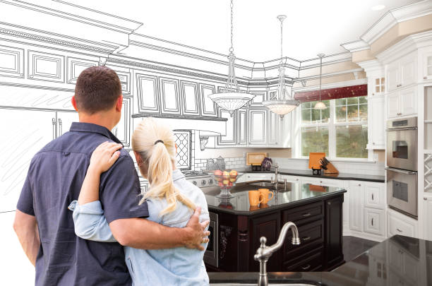 Professional Cabinet Refacing technician working in Columbia, MD